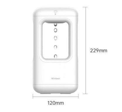 Anti-Gravity Water Drop Humidifier with LED Ambient Light