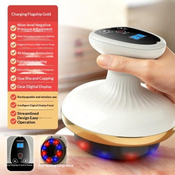 GlowSculpt Electric Gua Sha Facial Massager