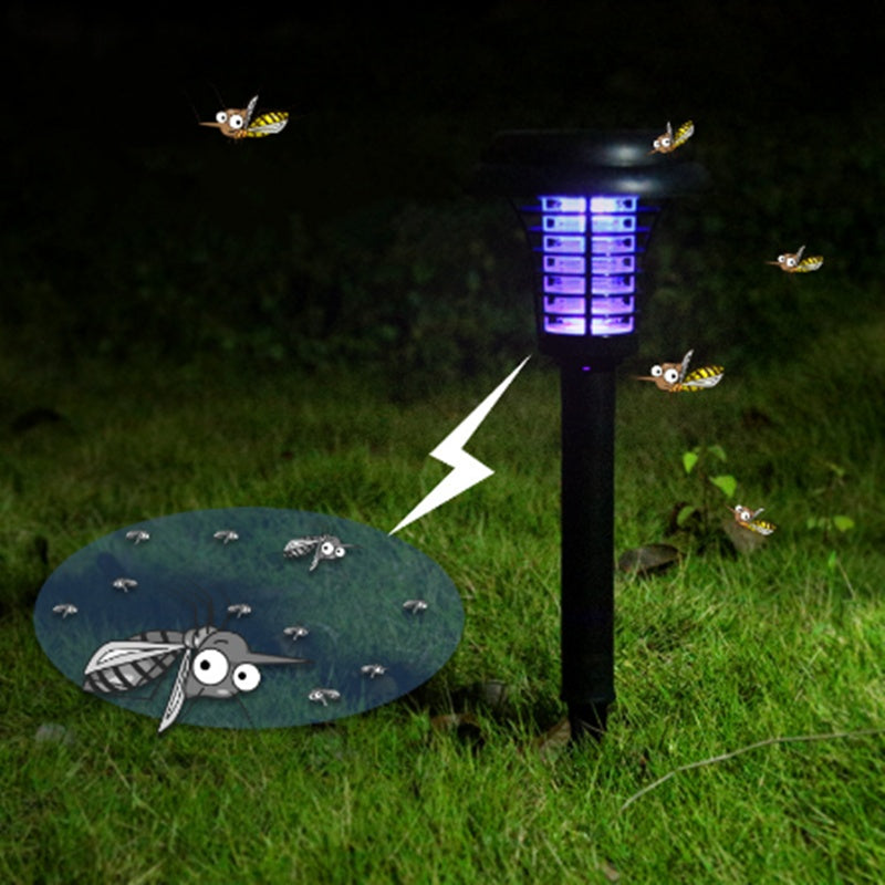 Solar LED Bug Zapper & Garden Lamp