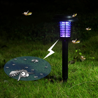Solar LED Bug Zapper & Garden Lamp