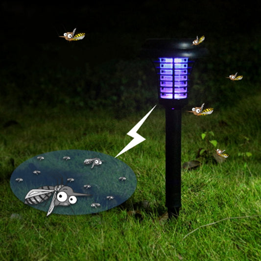 Solar LED Bug Zapper & Garden Lamp